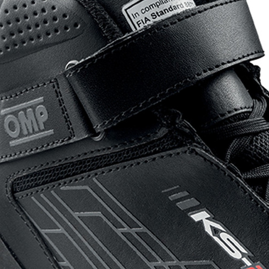 Buty dziecięce OMP KS-2X czarne (FIA)
