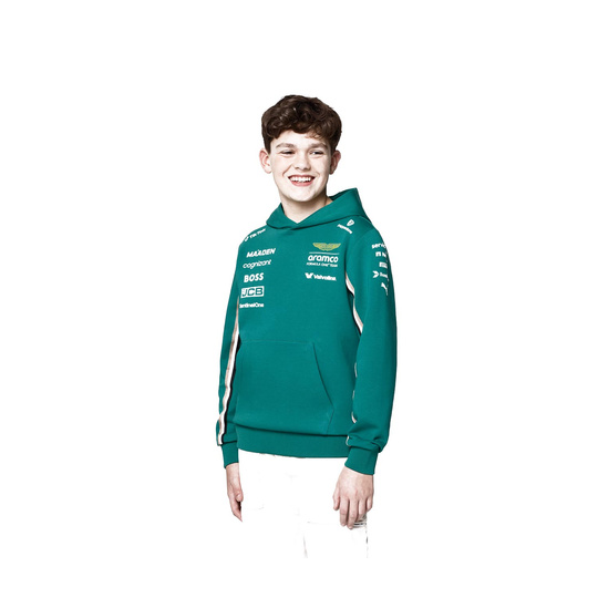 Bluza dziecięca z kapturem Team Aston Martin F1 2025