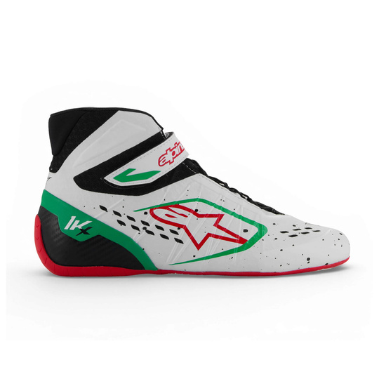 Buty Alpinestars Tech-1 KX V3 biało/zielone biało-zielone (FIA)