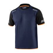 Koszulka t-shirt Tech Sparco granatowa/pomarańczowa
