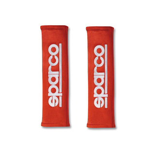 Nakładki na pasy Sparco 2" czerwone