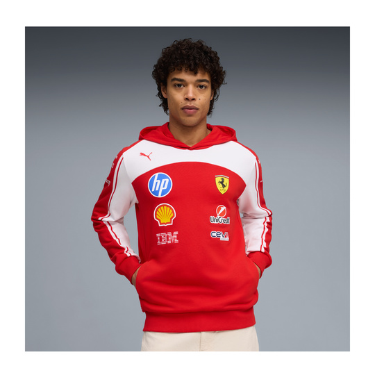Bluza z kapturem Team Scuderia Ferrari F1 2026