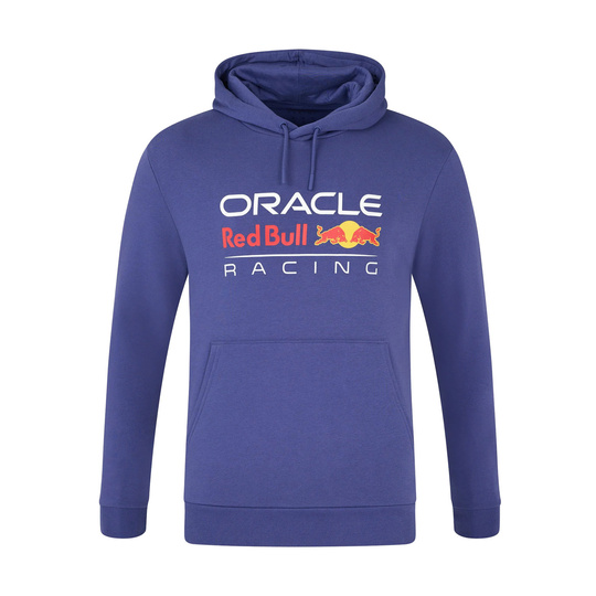 Bluza męska z kapturem Logo niebieska Red Bull Racing 2025