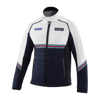 Kurtka męska softshell Sparco Martini granatowo-biała