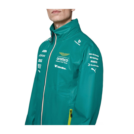 Kurtka przeciwdeszczowa Rain Team Aston Martin F1