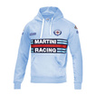 Bluza z kapturem Martini Racing Sparco błękitna