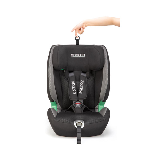Fotelik dziecięcy Sparco SK5000I czarno-szary (9-36 kg)