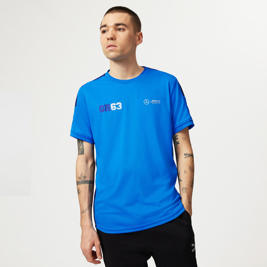 T-shirt męski George Russell Sports Mercedes AMG F1 