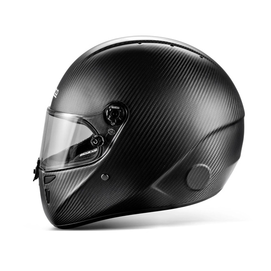 Kask Sparco Stealth KF Carbon czarny (FIA)