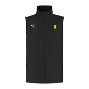 Bezrękawnik męski Logo czarny Ferrari F1 2025