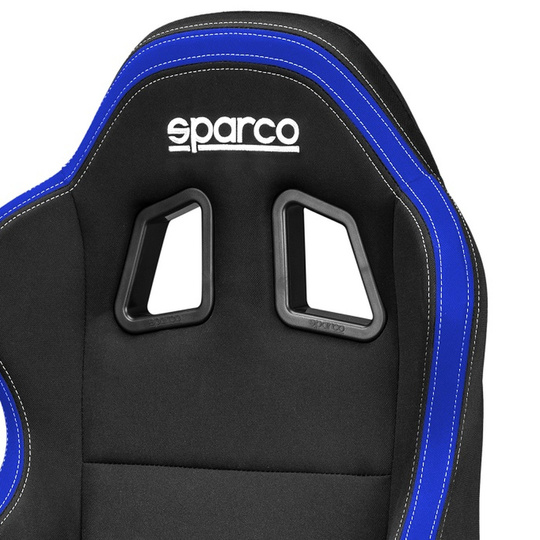Fotel Sparco R100 MY22 czarny/niebieski