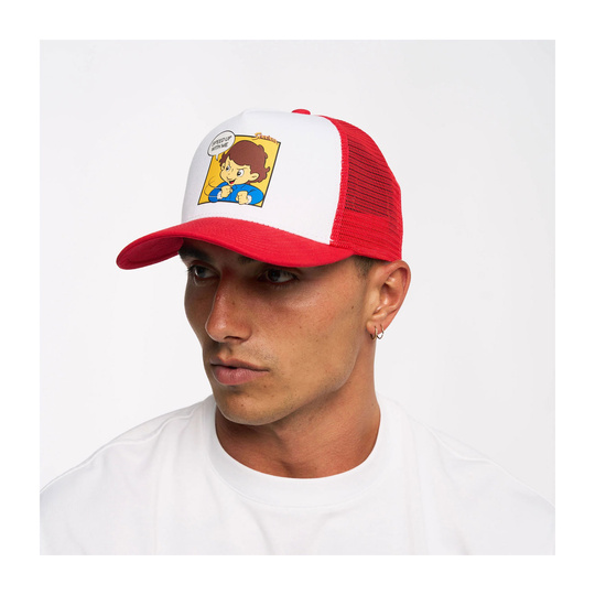 Czapka z daszkiem Ayrton Senna Senninha Ayrton Senna Collection czerwona