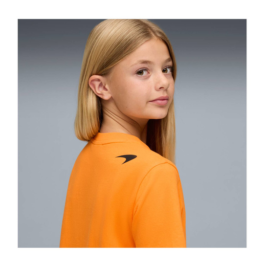 Koszulka t-shirt dziecięca Large Logo McLaren F1 2026 pomarańczowa