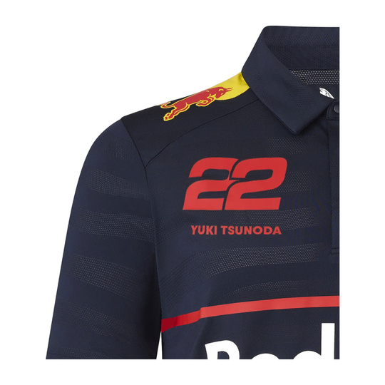 Koszulka polo męska Yuki Tsunoda Team Red Bull Racing 2025