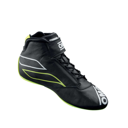 Buty rajdowe OMP ONE-S MY20 czarno-żółte (homologacja FIA)
