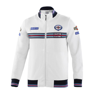 Bluza rozpinana Martini Racing Sparco biała