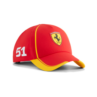 Czapka baseballowa męska No. 51 Team AF Corse Ferrari 2026
