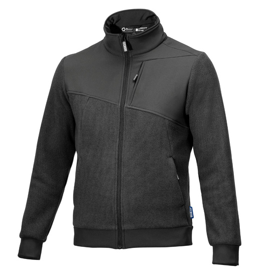 Bluza rozpinana polarowa Grit Sparco szara