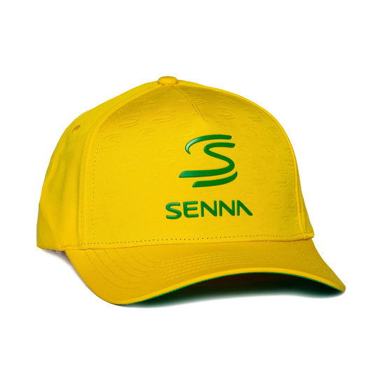 Czapka z daszkiem Debossed Logo Ayrton Senna Collection 2026 żółta