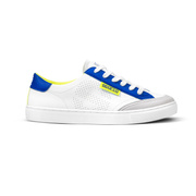 Buty Sparco S-Time białe/niebieskie/żółte