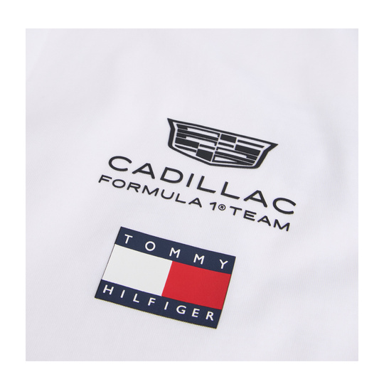 Koszulka t-shirt Team Cadillac F1 2026 biała