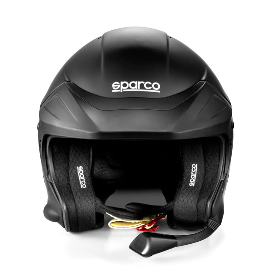 Kask otwarty Sparco Flux RJ-i czarny (FIA)
