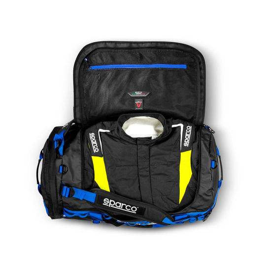 Torba podróżna DAKAR-L Sparco czarno-niebieska