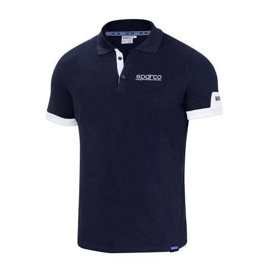Koszulka polo Corporate Sparco granatowa