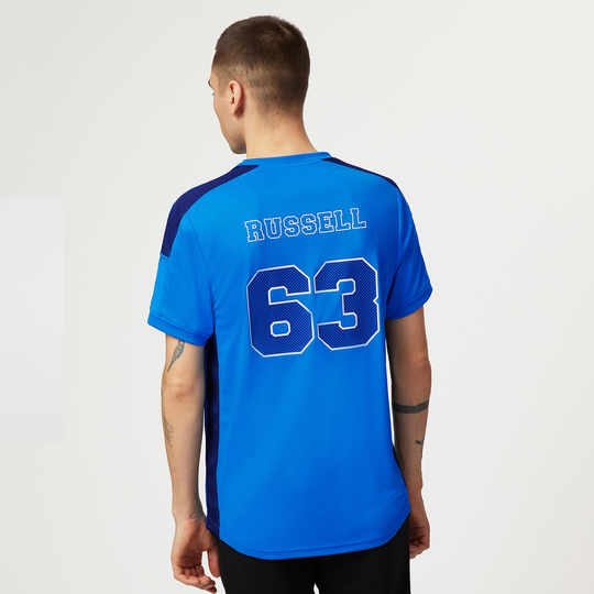T-shirt męski George Russell Sports Mercedes AMG F1 
