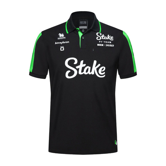 Koszulka polo męska Team Stake F1 Kick Sauber 2024