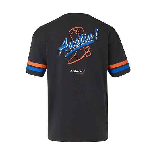 Koszulka t-shirt męska szara Austin GP McLaren F1 2025