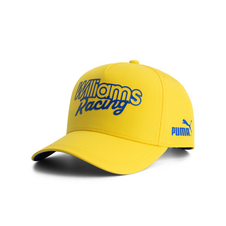 Czapka baseballowa męska trucker Pitlane żółta Williams Racing 2025