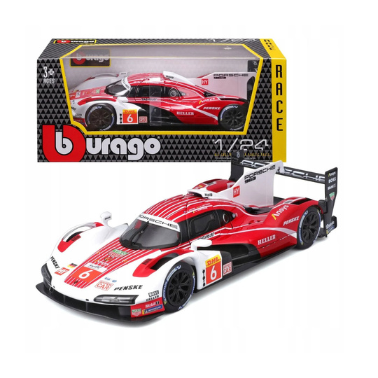 Model Race Car 1:24 #6 Porsche 963 Penske Motorsport