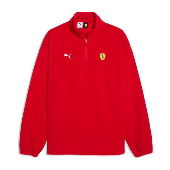Bluza 1/4 Zip Scuderia Ferrari F1 2026 czerwona