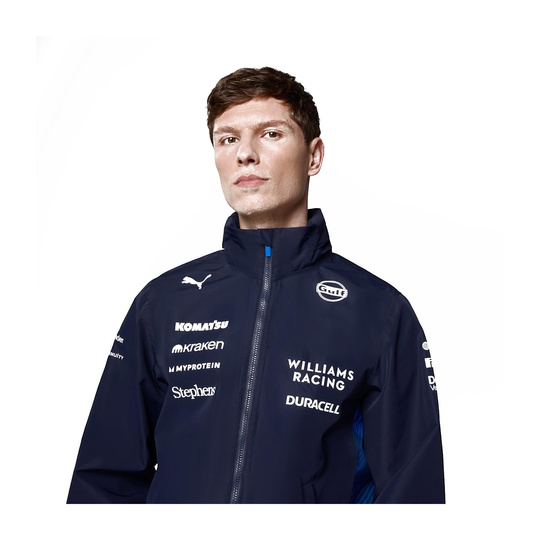 Kurtka męska przeciwdeszczowa Team Williams Racing 2025