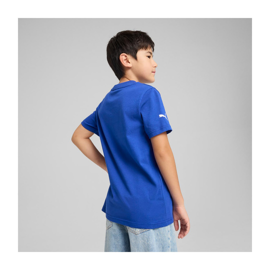 Koszulka t-shirt dziecięca Logo niebieska Formula 1 2025