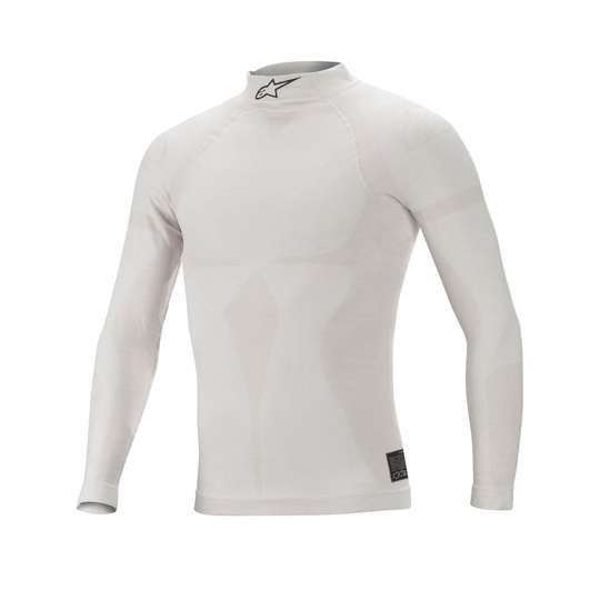 Golf wyścigowy Alpinestars ZX EVO V2 biały (homologacja FIA)