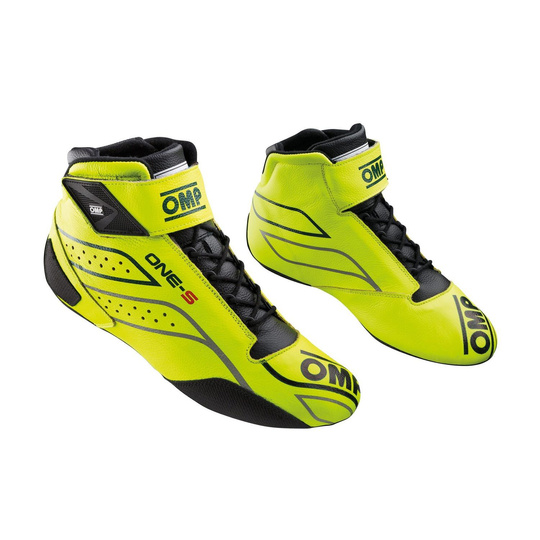 Buty rajdowe OMP ONE-S MY20 żółte (homologacja FIA)