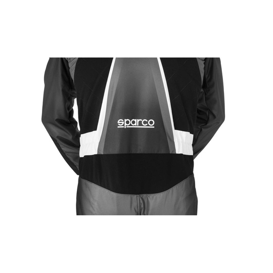 Kombinezon kartingowy Sparco Prime K 8877-2022 czarno-szary (FIA)
