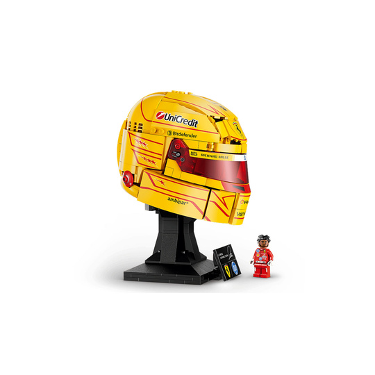 Model kasku LEGO Lewis Hamilton Scuderia Ferrari HP
