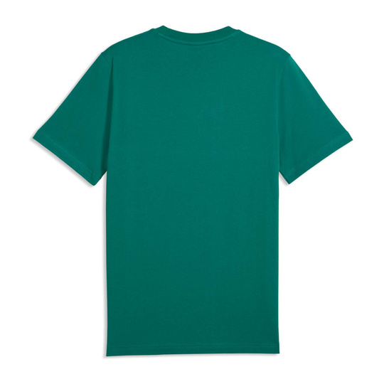 Koszulka t-shirt męska zielona Large Logo Aston Martin F1 2026