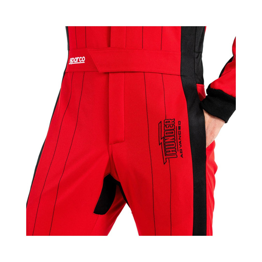 Kombinezon Sparco Thunder czerwony (FIA)