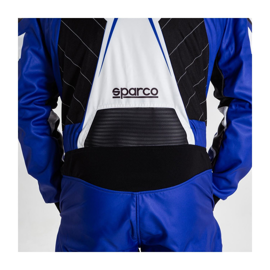 Kombinezon kartingowy Sparco Prime K MY20 czarno-niebieski (CIK-FIA)