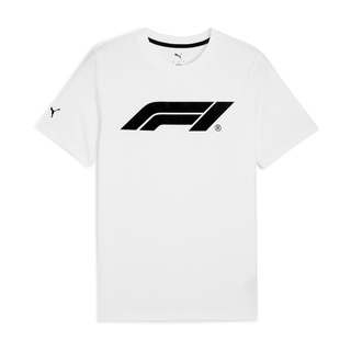 Koszulka T-shirt męska Logo biała Formula 1 2026