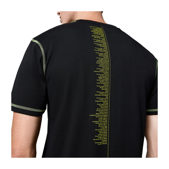 Koszulka t-shirt Data Graphic Aston Martin F1