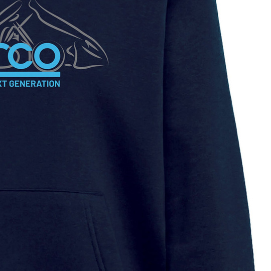 Bluza z kapturem dziecięca Next Gen Sparco granatowa