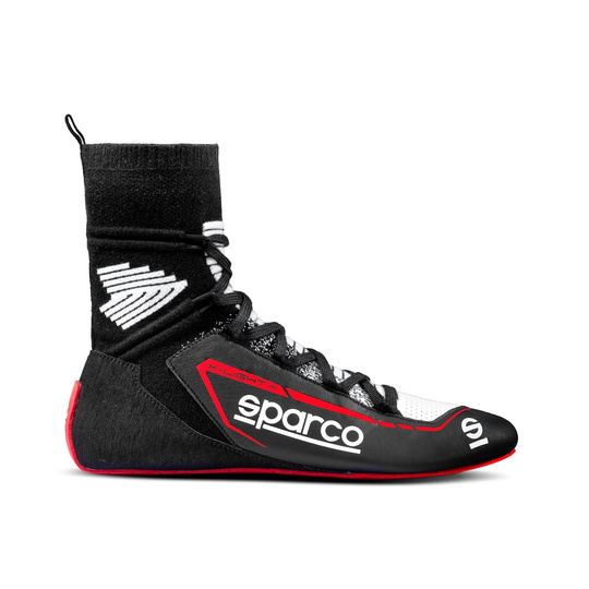 Buty Sparco X-Light+ czarne/czerwone (FIA)