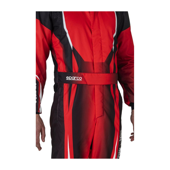Kombinezon Sparco Prime K czarny/czerwony (FIA)