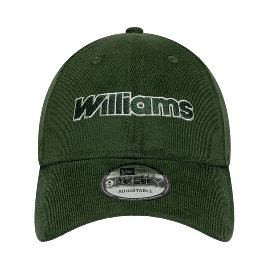 Czapka z daszkiem Traditional Cord Williams F1 2026 zielona