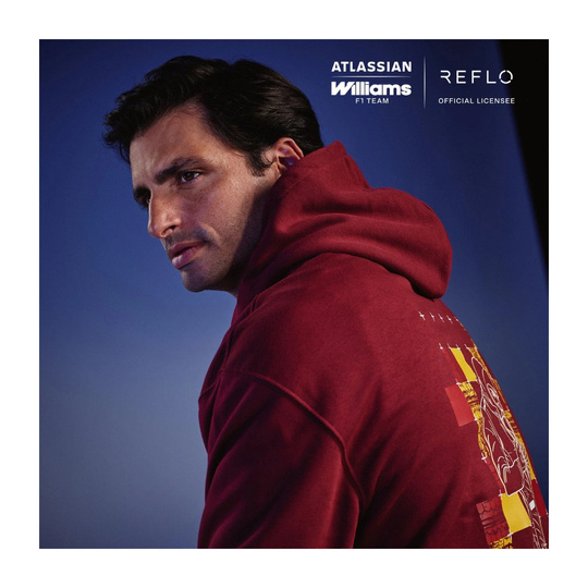 Bluza męska z kapturem Carlos Sainz Drivers Williams Racing 2026
